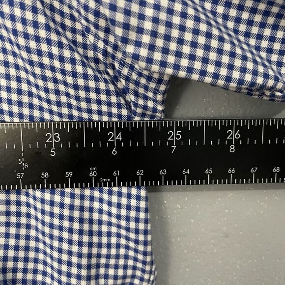 Polo Ralph Lauren Casual Shirt Mens XL XLarge‎ Button Down  Blue Plaid Red Pony - Picture 7 of 12